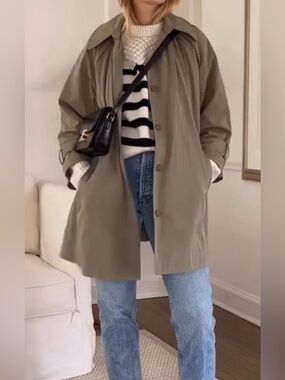 New with Tags Issey Trench By Ba&sh